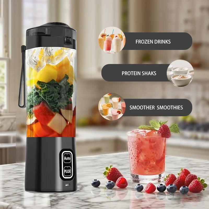 Portable USB Rechargeable Electric Blender