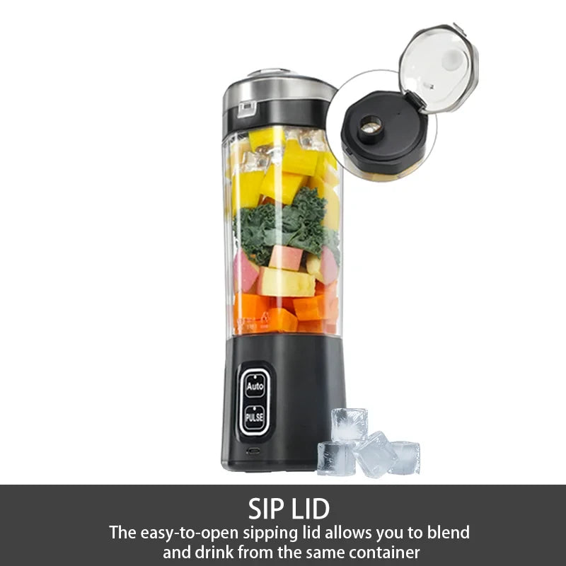 Portable USB Rechargeable Electric Blender