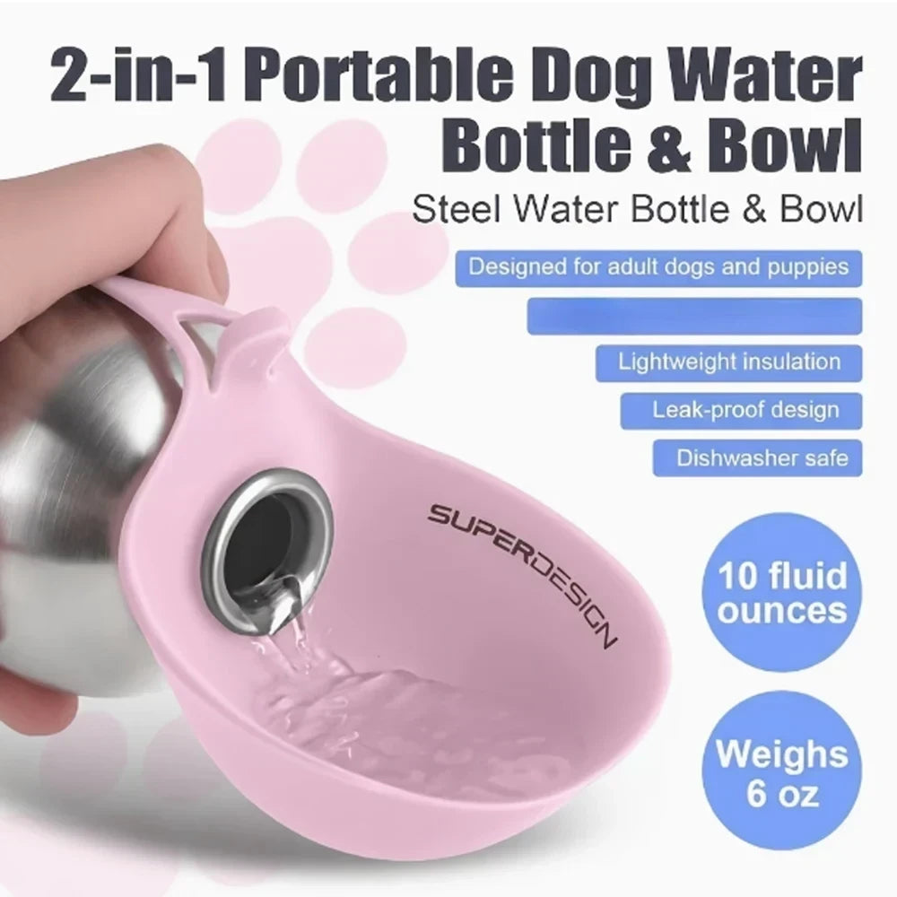 Portable Dog Water Bottle