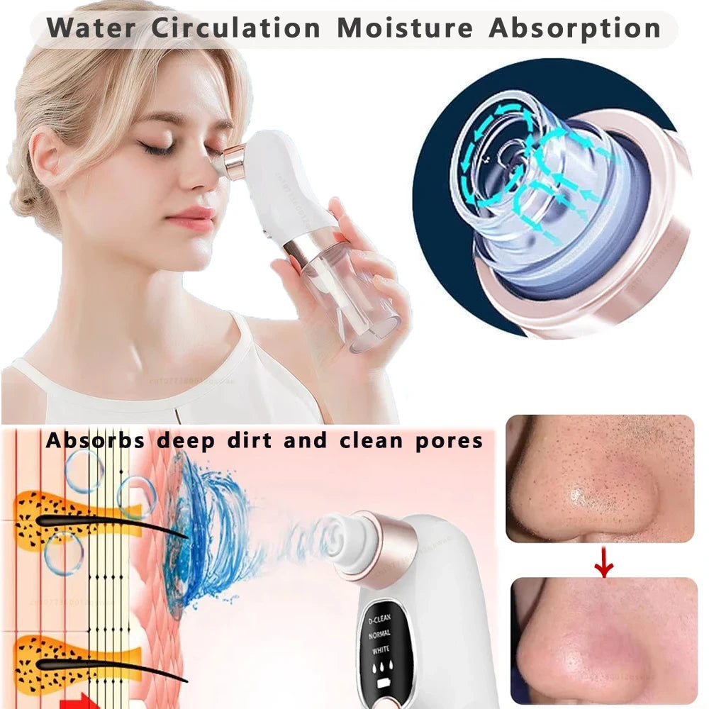 Electric Pore Vacuum Face Cleaner