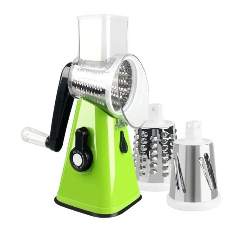 Rotary Vegetable Shredder with Suction Base