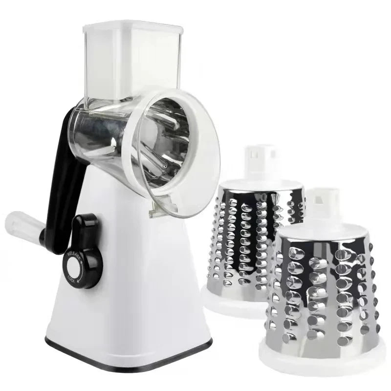 Rotary Vegetable Shredder with Suction Base