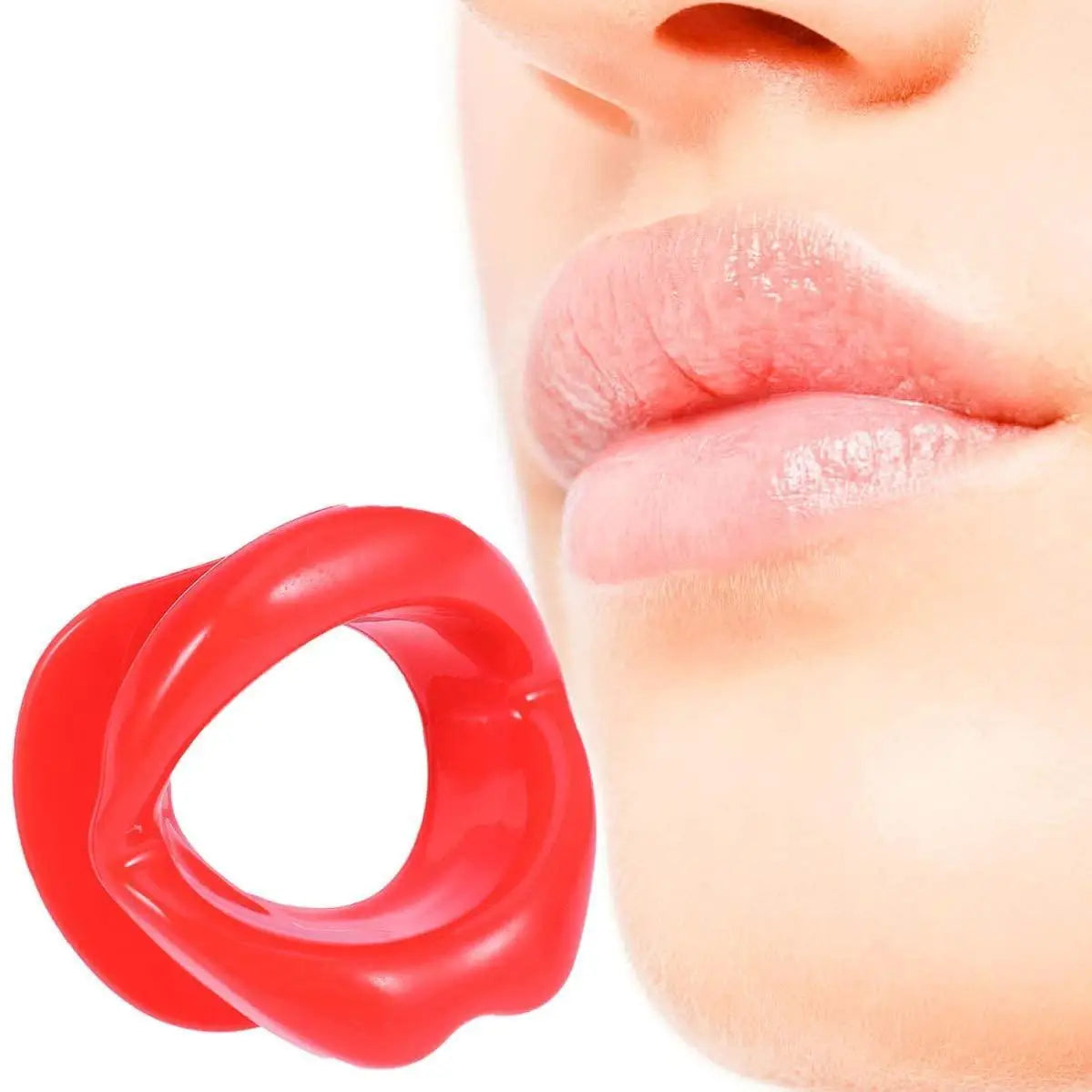 1 PC Silicone visage plus mince bouche tendeur musculaire  Lèvres Massage Anti-rides exercice lifting lèvre exercice formateur Anti-âge
