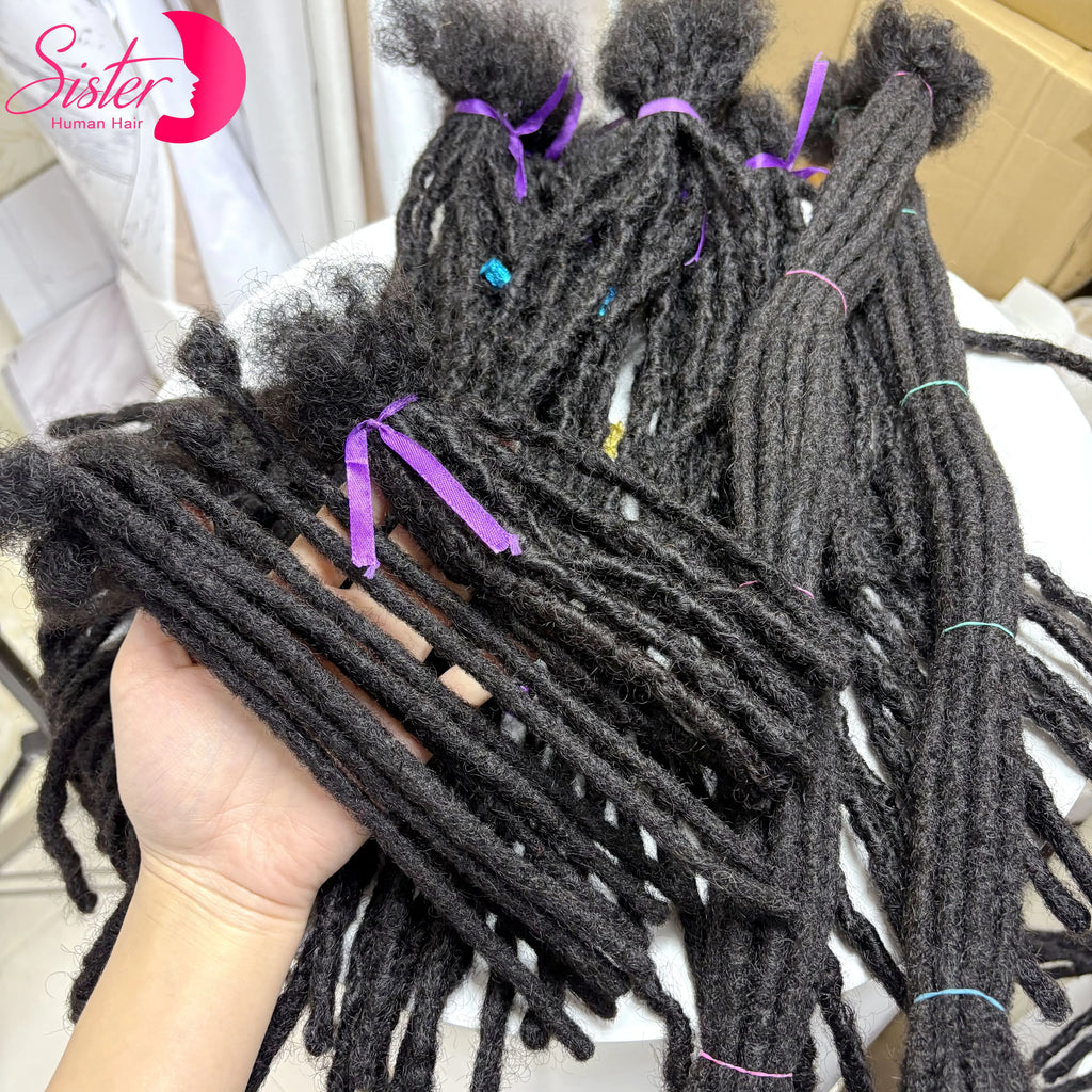 Extension Loc 100% Cheveux Humains – Pointes Bouclées | 50 Brins 8-14 pouces