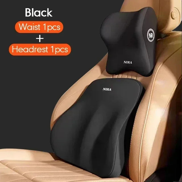 Appui-tête universel en mousse à mémoire de forme.