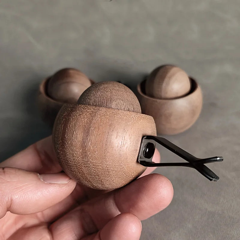 Diffuseur d'huiles essentielles pour voiture et maison - Fabriqué en bois Mini diffuseur de parfum naturel