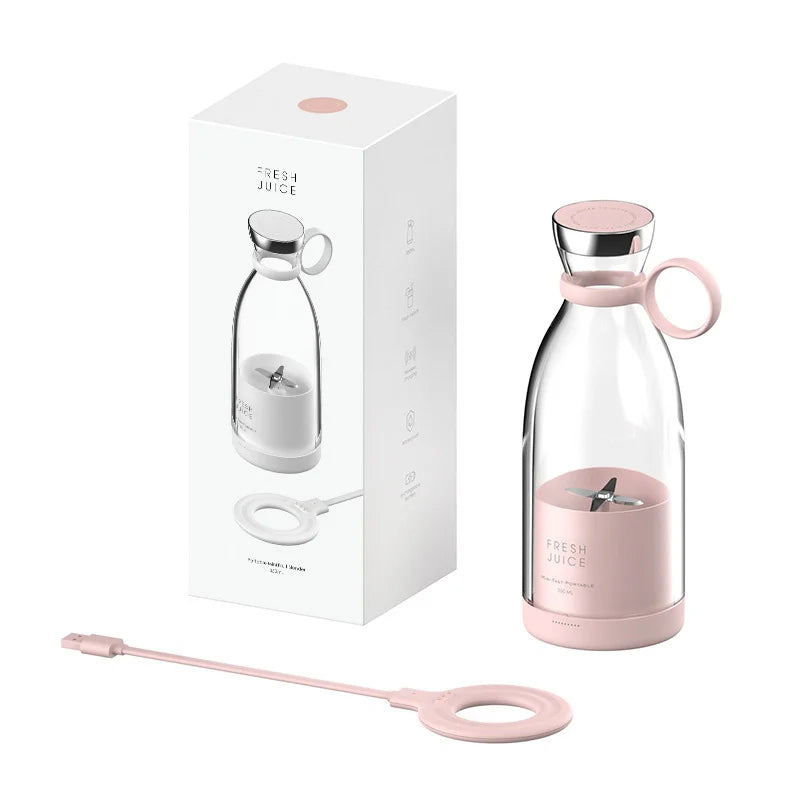 Mini mélangeur électrique Portable, presse-agrumes, mélangeur de Smoothies aux fruits, chargement magnétique Usb, Machine multifonctionnelle pour jus