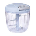 Nouveau broyeur coupe-oignon végétal accessoires de cuisine 500/900ML hachoir à viande manuel hachoir à ail rotation presse à ail