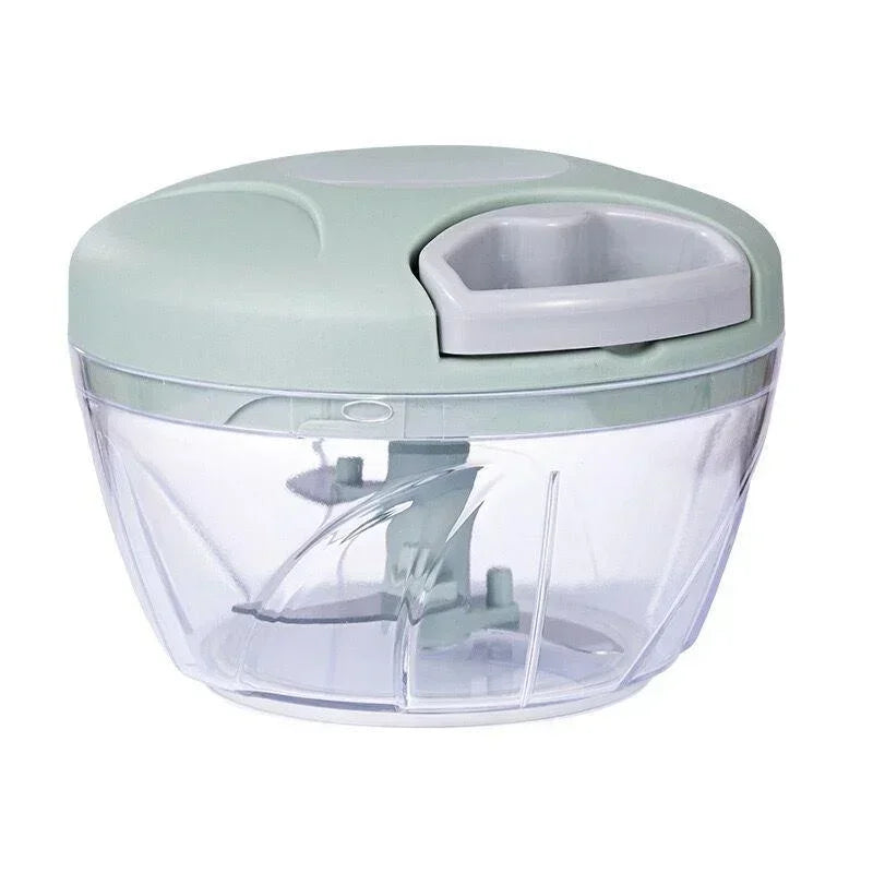 Nouveau broyeur coupe-oignon végétal accessoires de cuisine 500/900ML hachoir à viande manuel hachoir à ail rotation presse à ail