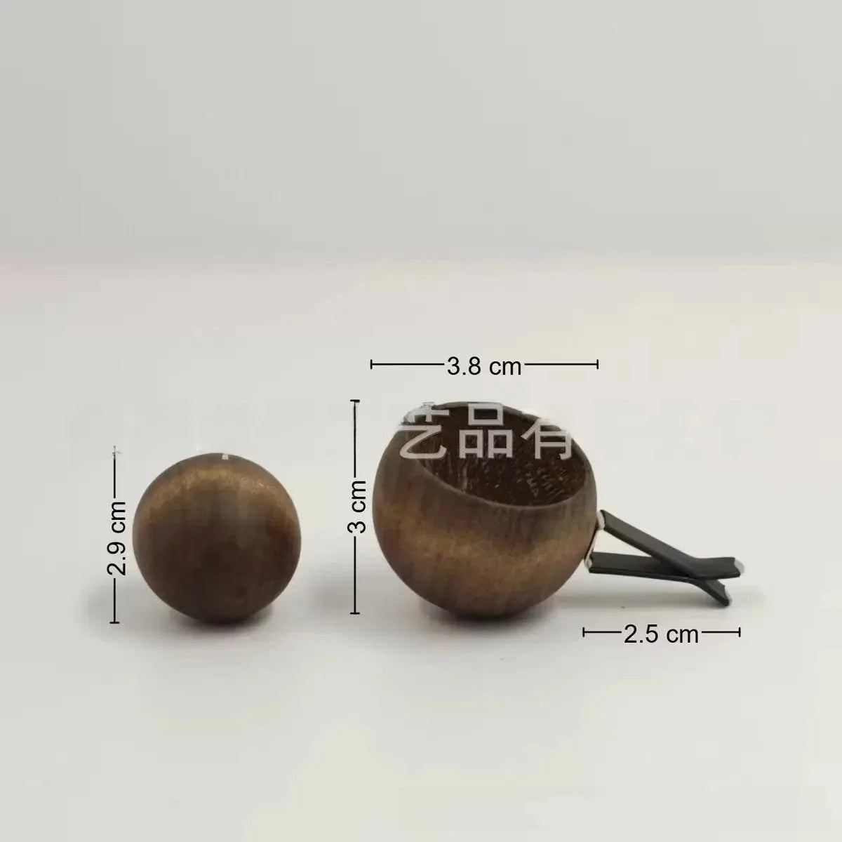 Diffuseur d'huiles essentielles pour voiture et maison - Fabriqué en bois Mini diffuseur de parfum naturel
